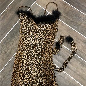 Fredericks of Hollywood Sexy Cheetah Cat Costume